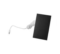 Valixirant 5W Solar Panel for Security Cameras with USB & USB-C, IP67 | for Supply for Ring for reolink for eufy, Cable & 360° Bracket