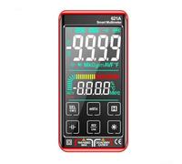 Valixirant 621a Rechargeable Digital Multimeter Having 9999 Counts Touchscreen Display Ncv Detection Flashlight Usb-c Charging 3.7v/600mah Lithium Battery Electrical Testing Diy Repair(black)