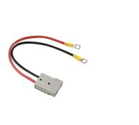 Valixirant 8AWG 50A to M8 Ring Terminal Battery Cable - Waterproof Rubber Seal, 1000V DC, Forklifts, Solar Panels & Battery Boxes(30cm)