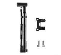 Valixirant Aluminum Alloy Floor-Standing Bike Pump with 120 PSI Pressure Gauge, T-Handle & Road Bikes, Portable High-Pressure Pump with Foot Pedal Base