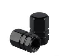 Valixirant Aluminum Alloy Hexagonal Tire Valve, 10/20/30/40/50pcs Pack, Waterproof Dust-Proof Protective Covers Road & Bike Inner Tube Valves(20pcs)