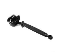 Valixirant Espresso Machine Cleaning Nylon Application 51mm Home 58mm - 26cm Group Steel Commercial Heads Bristles Includes Scoop Professional Gadget Having Brush Ring Backflushing(58mm)