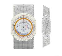 Valixirant Flight Planning Circular Slide Rule E6B Aviation Flight Computer Use In Pilot Training And Wind Vector Calculations(E6B-P5)