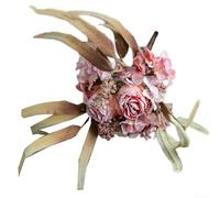 Valixirant Floral Artificial Sakura - Natural-looking Flowers Decoration Office Home Living Fake Heart and Style 28 Cm Silk Dried Flower Tall Arrangement Wedding(Pink)