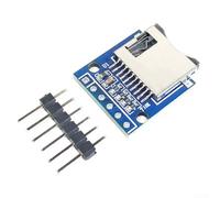 Valixirant For SPI-Connected For SD Card Adapter 3.3V For Arduino Applications Including Datalogging Audio Playback And OTA Updates 18.5x17.5mm(Not welding)