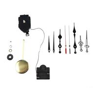 Valixirant Hands Hourly Set Music Swing Clock Wooden/Westminster Clock with Box Gold Clocks 3 Sets Clocks Craft Diy Wall of Pendulum Movement (110x56mm)