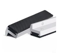 Valixirant Magnetic Soft Pad Jaw Covers for Metal Bench Vise, 2 Pack Aluminum Alloy with Rubber Anti-Slip Grip, 3-8 Inch Protective Inserts for Clamping Work (8inch)