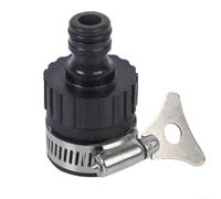 Valixirant Quick Connect Hose Taps Leak-proof Secure Fit Having -resistant Steel Clip Rubber Seal 60 X 33 Millimeters Black - Garden Watering Car Washing Irrigation