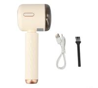 Valixirant Rechargeable Fabric Shaver with 6-Blade Cutter, Lint Remover Clothes, LED Display Hairball Trimmer Home and Travel, Pink(B digital display)