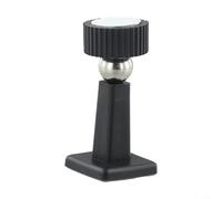 Valixirant Rubber Doors No-drill - Floor Magnet Wall-safe Tip Compatible Having Black/beige/gray Door Anti-collision Interior Doors Strong Stopper with - Wooden/(Black)