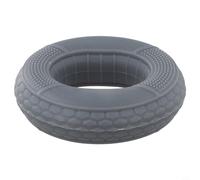 Valixirant Silicone Hand Ring Carpal Expander Finger & Forearm Training - 75g, Non-Slip Textured, Portable Fitness Trainer Gym, Rock Climbing & Rehabilitation(1pc grey)