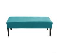 Valixirant Soft Plush Velvet Silver Fox Flannel Bench Cover, Slipcover With Dust Protection, Suitable For Extra Long Benches, Available(turquoise blue)