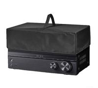 Valixirant Stereo Receiver Dust Waterproof Oxford Cloth Case STR-DH190 DH590 R-S202BL, 18x13x5.5 Inch Anti-Static Protective Sleeve Black(420D)