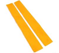 Valixirant Surfboard Paddle Set of 2 - Anti-Slip Elastic Hand Sleeve, Canoe & Paddleboard Oars, 24 cm Length × 3 cm Diameter, Fibre Cloth Material(Orange)