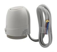 Valixirant Thermal Actuator Underfloor Heating Systems Normally Closed 230v Ac Ip54 Rated Abspc Housing 3-5 Min Running M30×0.5 Thread 90 Centimeters Cable