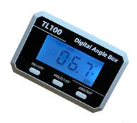 Valixirant Tl100 Digital Horizontal Angle Meter Having 0.1° Resolution ±90° Range Built-in Backlight Auto Screen Flip Abs Housing Leveling Inclinometer Applications