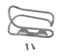 Valixirant Ultralight Alloy Cage Road Bike, Hollow -Piece Holder with Ti Screws, Smooth Bayonet, Silver Gray, 33g(T01)