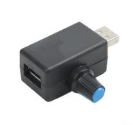 Valixirant USB Fan Controller, Stepless Voltage Regulator for 5V | Devices, Adjustable Airflow Control Switch for Laptop Radiator, Handheld Blower, Compact ABS
