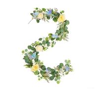 Valixirant Wedding Silk-blend Arch Purple Butterfly Decoration Garland Stair - Home Artificial Garden Décor 180 Cm Railings Flower Butterflies Having Floral 3d(B)