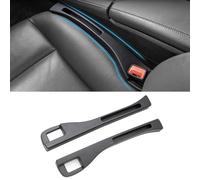 VALKEM 2 Pcs Car Seat Gap Filler for Audi Q2 Q3 Q4 Q7 TT TTS TT-RS, Car Seat Side Gap Filler Leak Proof Storage Organizer, Waterproof Auto Seat Crevice Blocker Accessories,A Grey