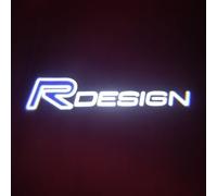 VALKEM Car Door Logo Light Projector for Volvo S60 S80 V40 V60 S90 XC90 V90 XC60, Car Door Projector Puddle Lights Welcome Lights, HD Puddle Lights Ghost Shadow Decoration Accessories,1PCS