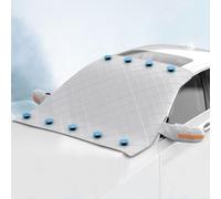 VALKEM Car Windscreen Cover for Volvo XC60 2015 2016 2017, Magnetic Windscreen Thicken Frost Snow Shield Screen Cover Ice Protector, All Weather Anti-Dust Anti-UV,B 160 x 116