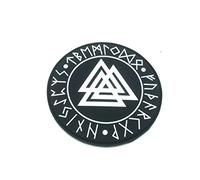 Valknut Knot of The Slain Viking PVC Airsoft Paintball Patch