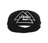 Valknut The Symbol of Odin God Sports Sweatbands for Men Women Non Slip Elastic Wristbands Headbands for Basketball Tennis Workout Gym Yoga Absorbent Breathable (Black)