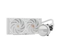 Valkyrie 240 mm White Dragonfang ARGB Water Cooling Fan for Desktop