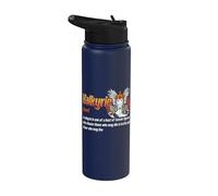 Valkyrie A Valkyrie is One of A Host Viking Blood Valkyries Stainless Steel Insulated Water Bottle