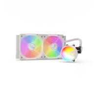 Valkyrie A240 240mm AiO Liquid CPU Cooler in White