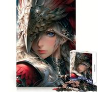 Valkyrie Angel of War Jigsaw Puzzles 1000 Pieces Cognitive Skill Gentle Pastime Solid Lock Unique Xmas Gift (50x75cm)