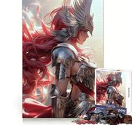 Valkyrie Angel Warrior 1000 Pieces Puzzles for Adults Memory Enhance Gentle Pastime Accurate Cut Thoughtful Gift (50x75cm)