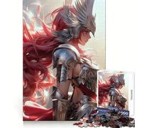 Valkyrie Angel Warrior Jigsaw Puzzles 1000 Piece for Adults Sharp Mind Easy Enjoyment Firm Fit Festive Present (38x52cm)