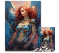 Valkyrie No Jigsaw Puzzles 1000 Pieces for Adults Wooden Jigsaw Puzzles Perfect for Family Fun Party Games Birthday Party Favors 1000 PCS(75x50cm)