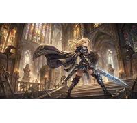Valkyrie of The Shrine 1000 Piece Jigsaw Puzzle,Premium Cardboard,Impossible Challenge,Educational Toy,Gift Idea,Stress Relief,Home Wall Decor,Adults & Kids 14+ 70x50cm