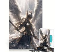 Valkyrie Of The Skies Adults Puzzles 1000 Piece Jigsaws Recall Skill Fun High Precision Die Cut Easy to Learn Family Enjoyment (38x26cm)