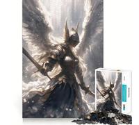 Valkyrie Of The Skies Jigsaw Puzzle 1000 Think Boost Game Tight Lock No Loose Pieces Interactive Brain Challenge for Home (38x52cm)
