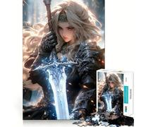 Valkyrie Romance 1000 Piece Teenager Puzzles Brain Boosting Play Tight Interlock No Gaps Relaxing Indoor Group Activity (50x75cm)
