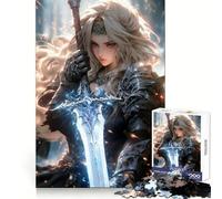 Valkyrie Romance Jigsaw Puzzles 1000 Pieces for Teenagers Thought Skill Casual Relaxation Flawless Fit (50x75cm)