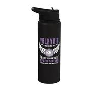 Valkyrie The First Person You See Norse Mythology Valkyries Stainless Steel Insulated Water Bottle
