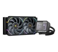 Valkyrie V240 LCD 240mm AiO Liquid CPU Cooler in Black