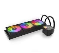 Valkyrie V360 Lite 360mm AIO CPU Liquid Cooler - 3×120mm ARGB PWM Fans - 300W TDP - High-Speed PWM Pump up to 2800RPM - AMD AM5, AM4 - INTEL LGA 1851, 1700, 1200/1151 Compatible - Sync Ready | Black
