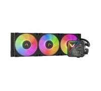 Valkyrie V360 Lite 360 ARGB LCD Fluid Dynamic Bearing All-in-One Liquid Cooler - Black
