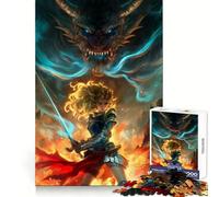 Valkyrie Valor Jigsaw Puzzles for Adults1000 Piece Mind Training Cozy Downtime Laser Cut Joyful Xmas (38x52cm)