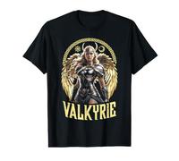 Valkyrie Viking Woman Maiden Valkyrja Angel Norse Mythology Value Graphic T-Shirt