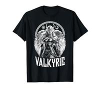 Valkyrie Viking Woman Maiden Valkyrja Angel Norse Mythology Value Graphic T-Shirt