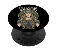 Valkyrie Viking Woman Strong Female Norse Warrior Mythology PopSockets Adhesive PopGrip