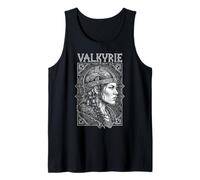 Valkyrie Viking Woman Strong Female Norse Warrior Raven Tank Top