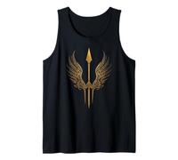 Valkyrie Wings Walhalla Nordic Mythology Tribal Valkyrie Tank Top